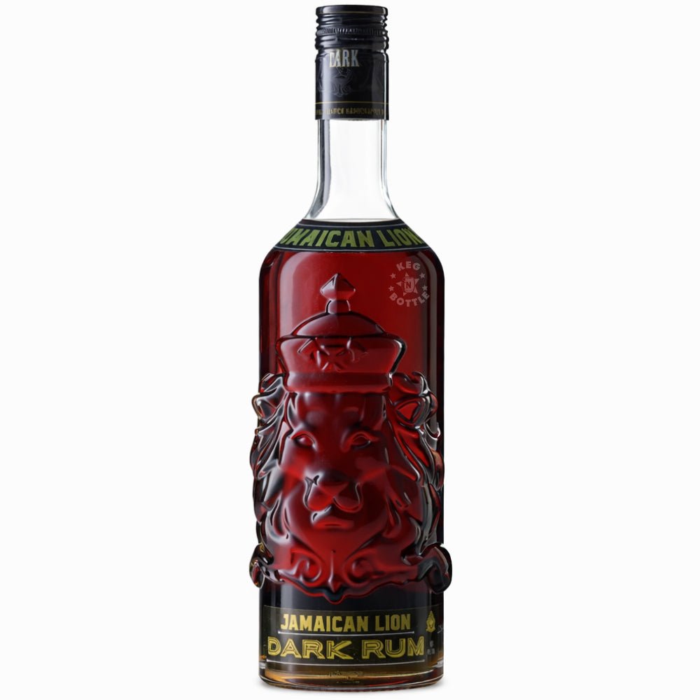 Jamaican Lion Dark Rum 750ml lion embossed bottle