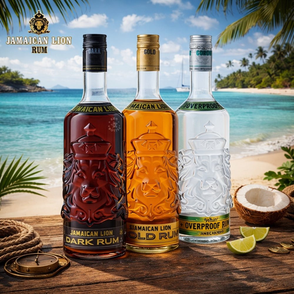 Jamaican Lion Rum Variety Pack 3 (3x750 mL)