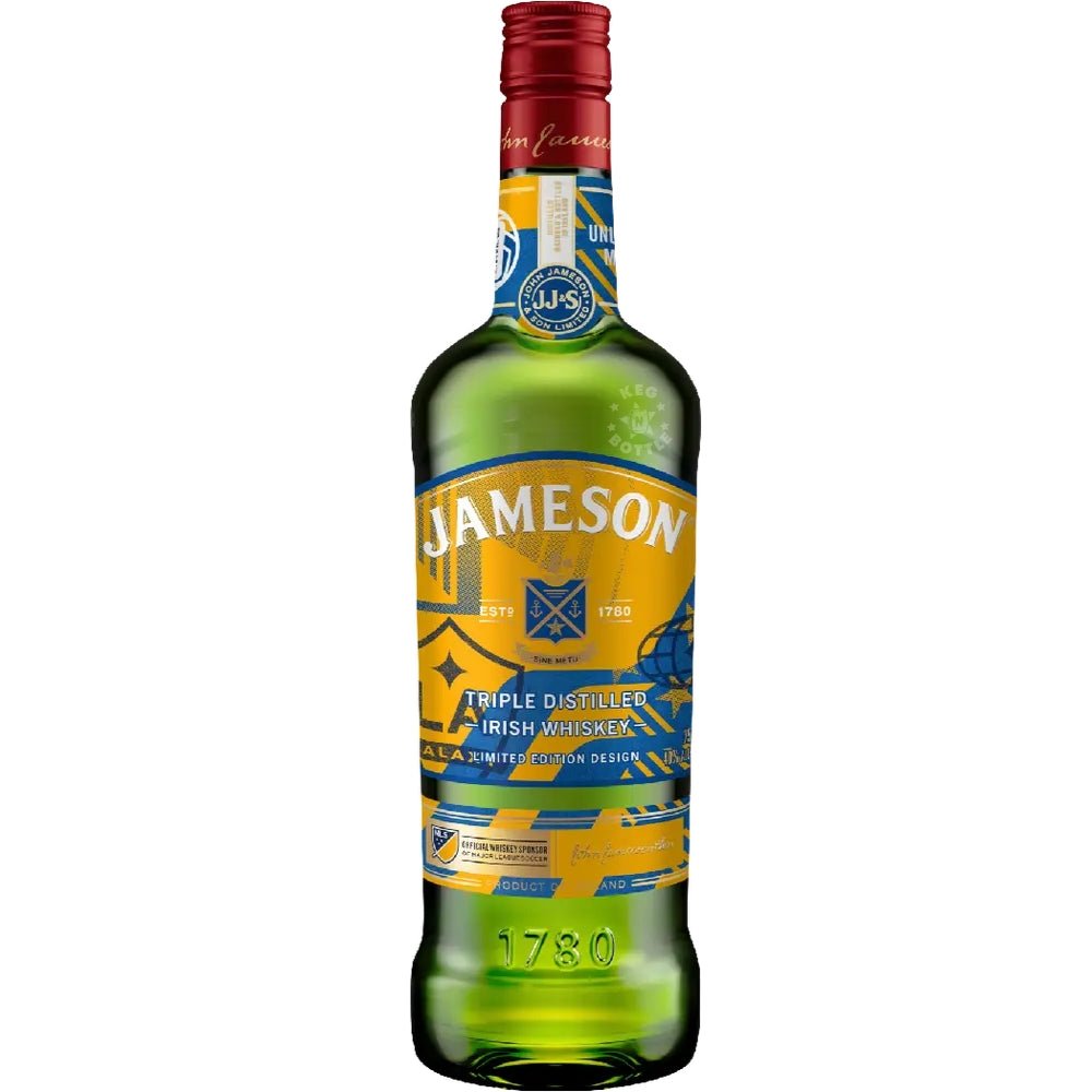 Jameson LA Galaxy limited edition Irish whiskey bottle 750ml