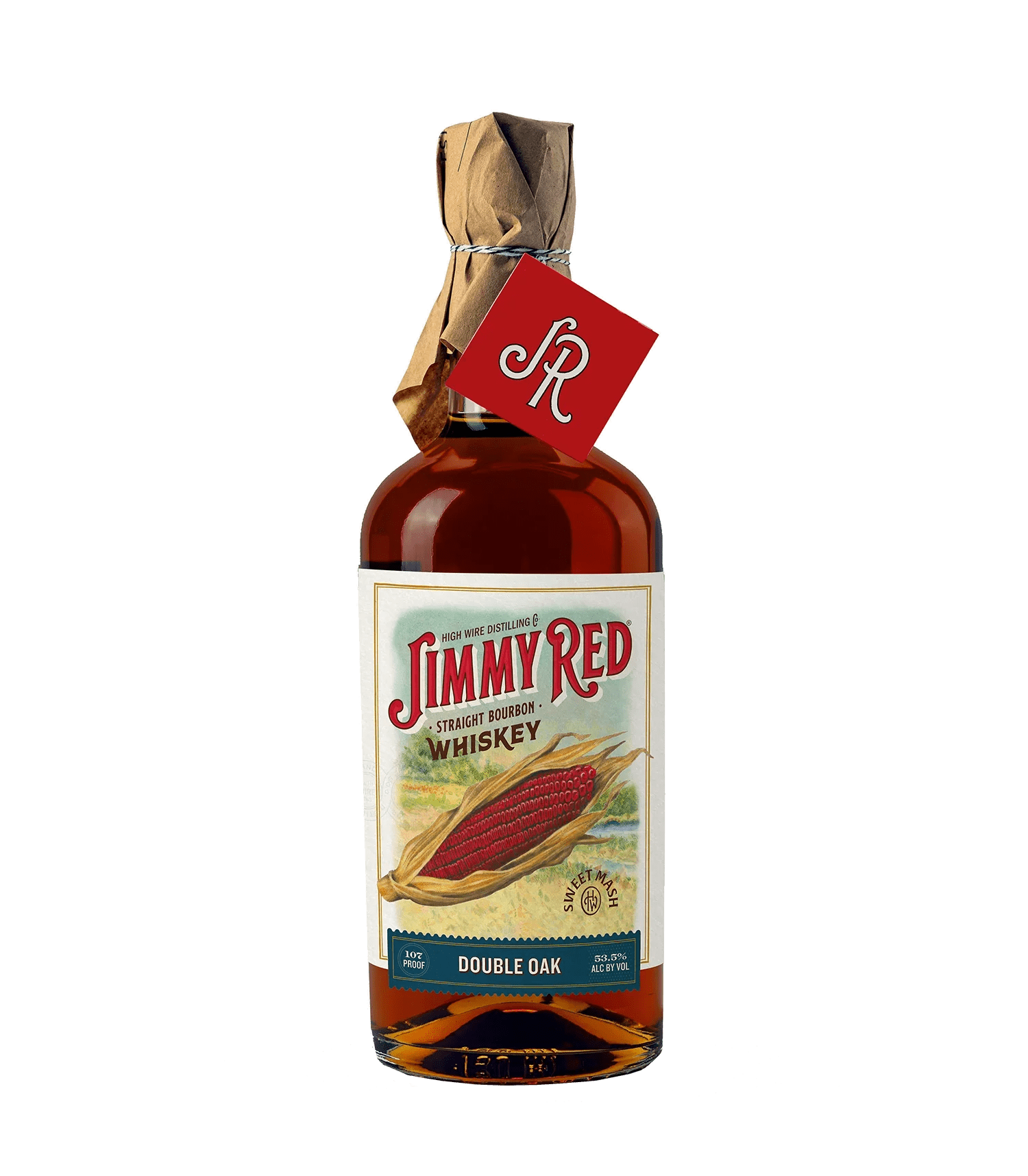 Jimmy Red Double Oaked Bourbon Whiskey (750mL) | Keg N Bottle