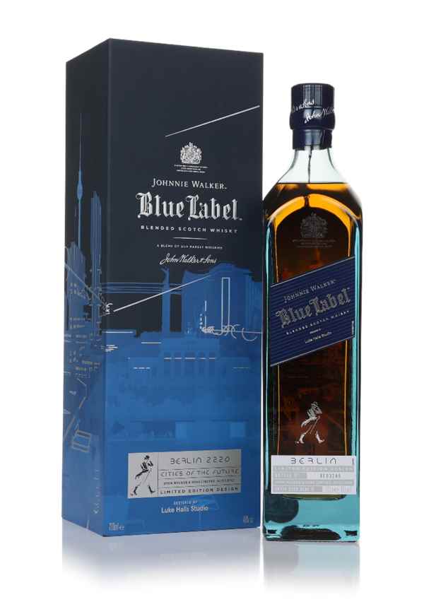 Johnnie Walker Blue Label Cities of the Future London 2220 Scotch