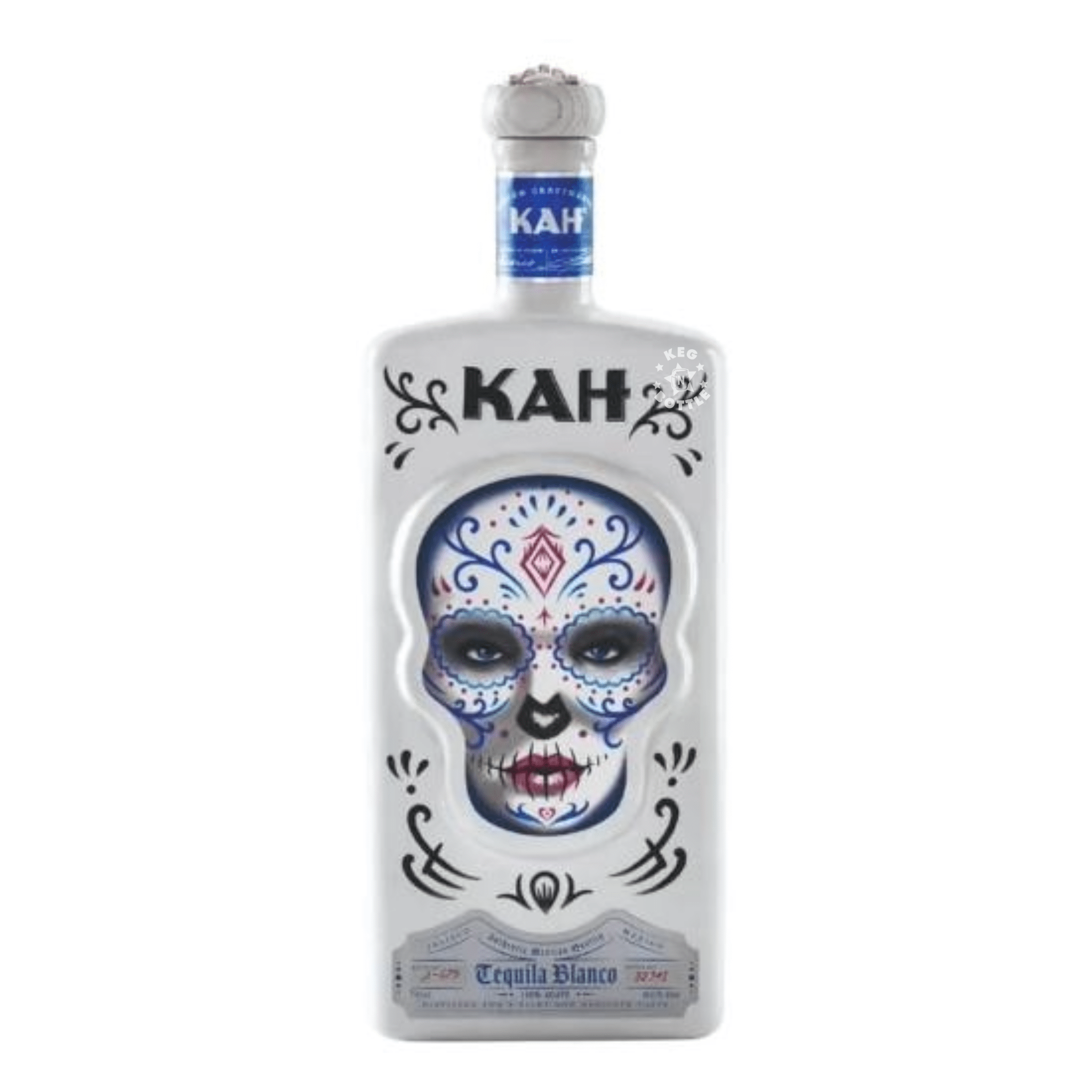 Kah Blanco Ceramic White Tequila (750 ml) - Keg N Bottle