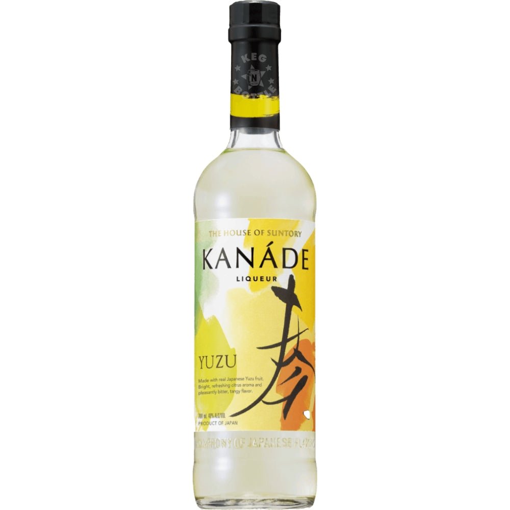 Kanade Yuzu Liqueur bottle 750ml – Suntory Japanese citrus