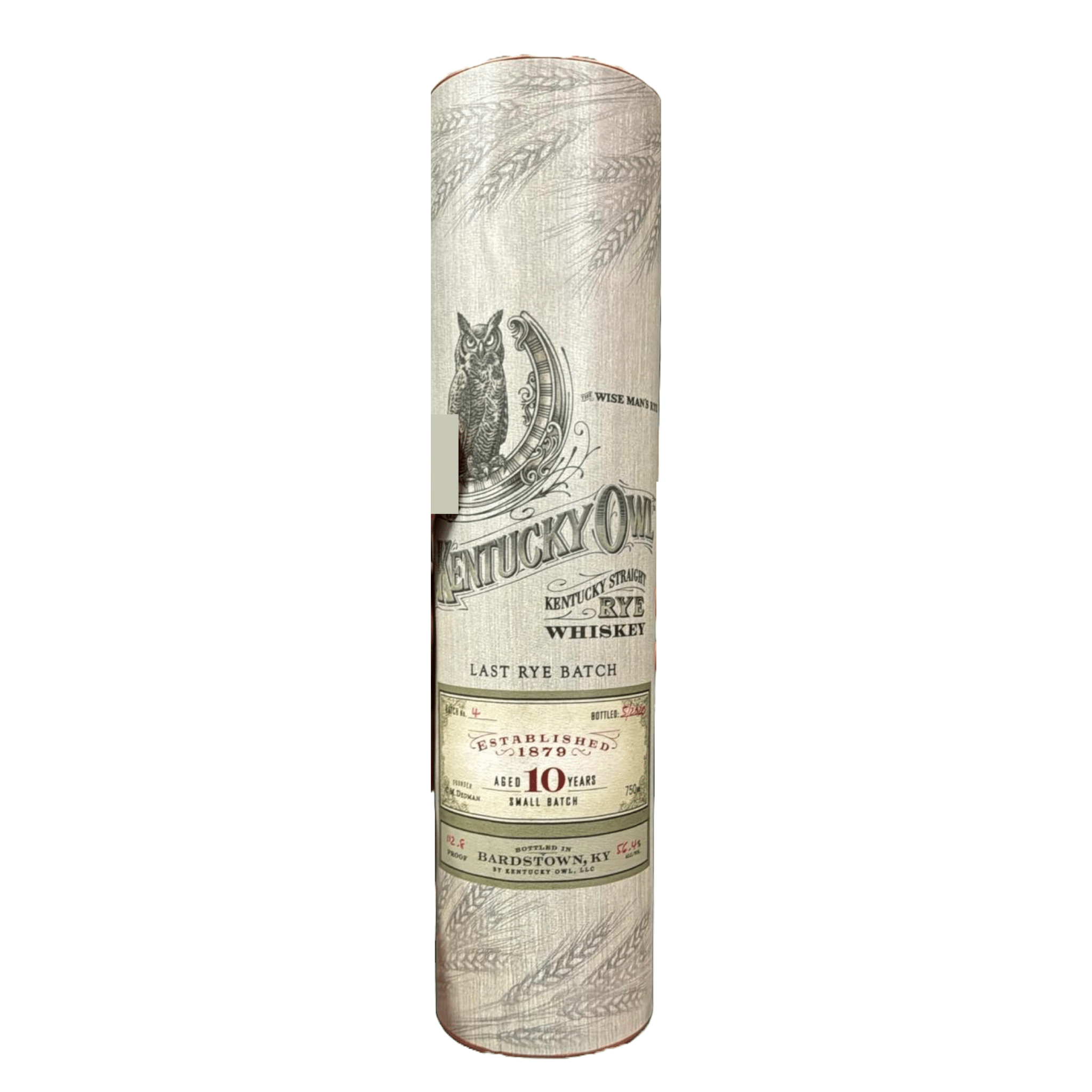 Kentucky Owl 10 Year Last Rye Batch Rye Whiskey (750 ml) - Keg N Bottle