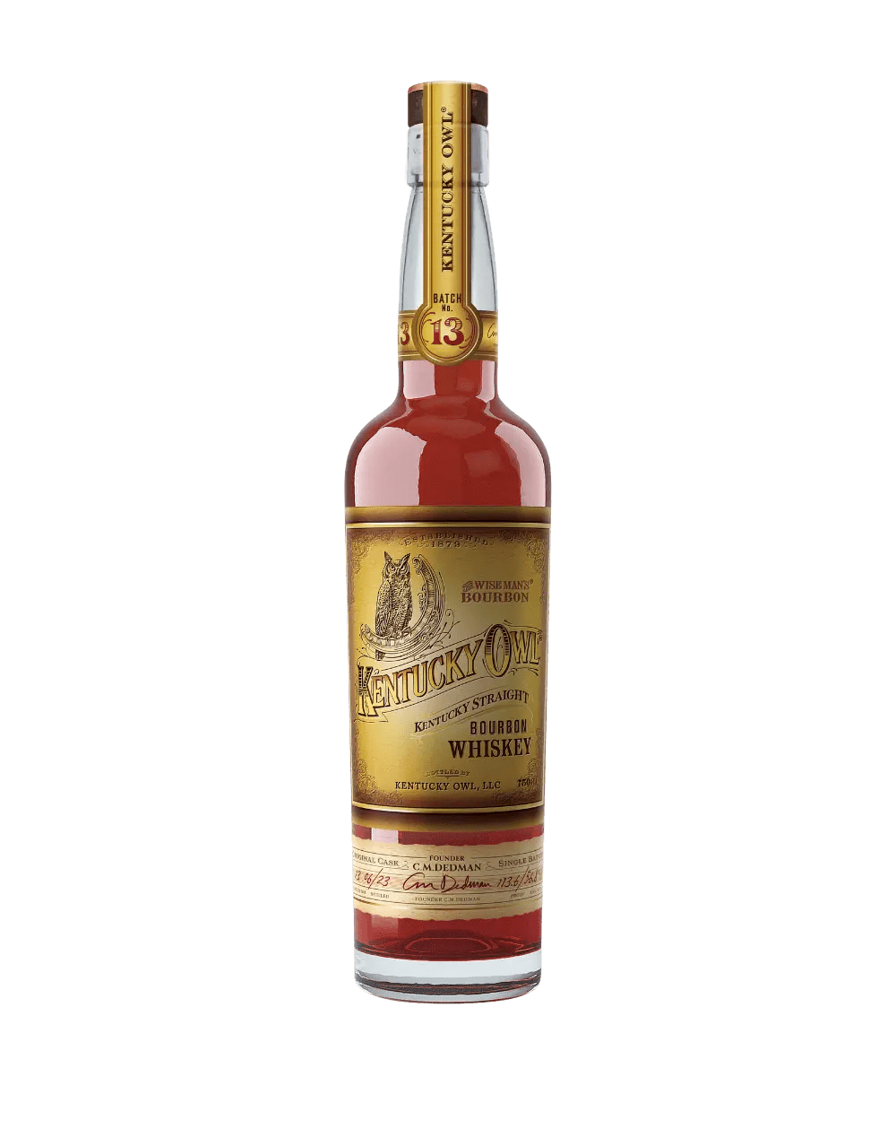 Kentucky Owl Batch 13 Bourbon Whiskey (750mL) | Keg N Bottle