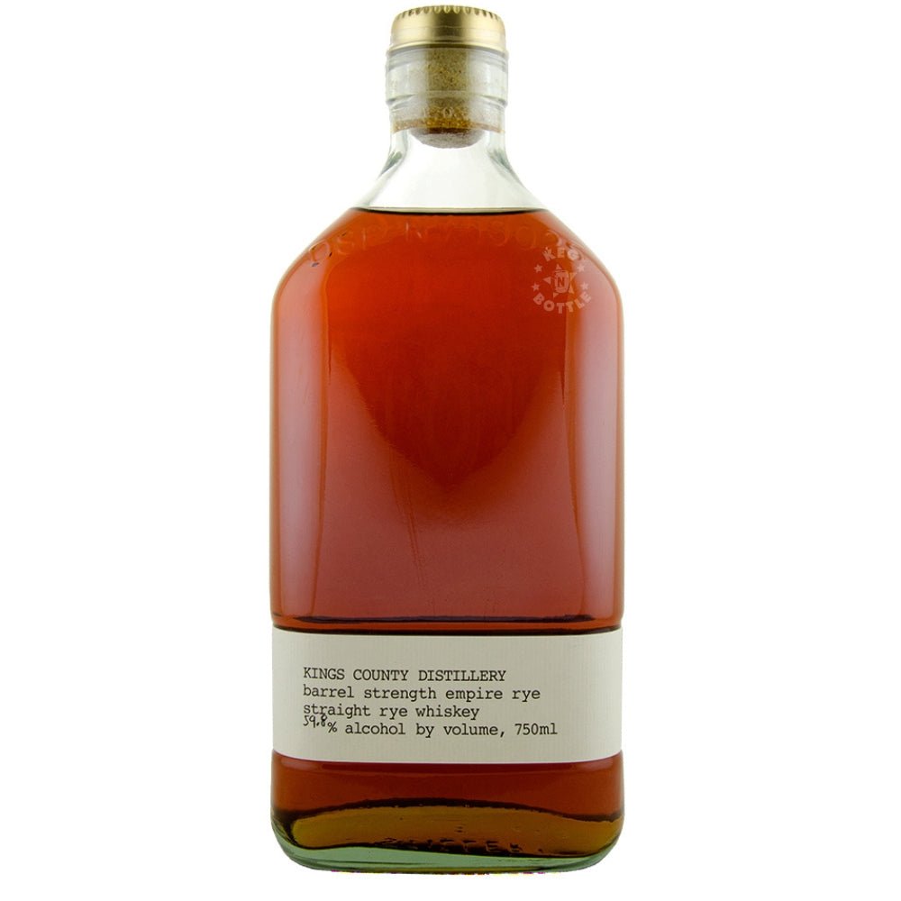 Bottle of Kings County Empire Rye Barrel Strength Straight Rye Whiskey (750 ml)