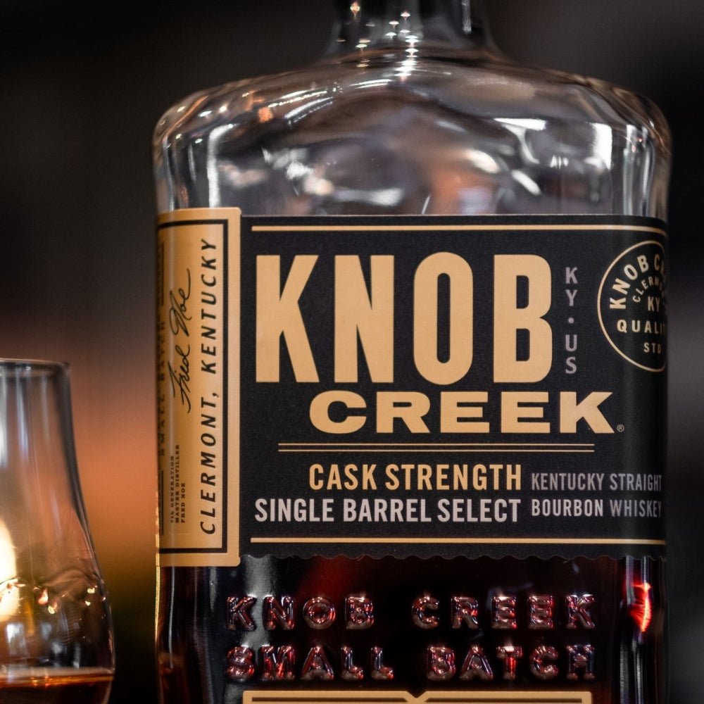 Knob Creek Single Barrel Bourbon - Cask Strength - The Bourbon Judge x Stuff & Whiskey & Keg N Bottle Private Barrel Pick 750 ml | Keg N Bottle