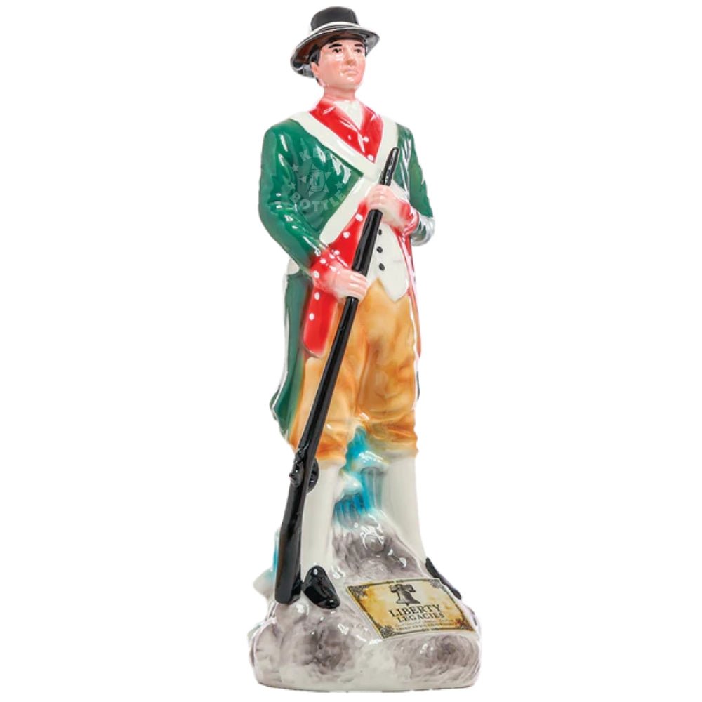 iberty Legacies Continental Soldier American bourbon whiskey ceramic soldier decanter 3