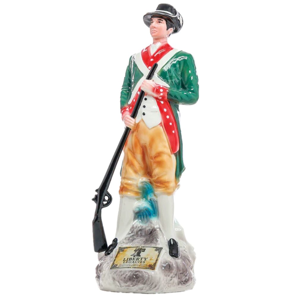 iberty Legacies Continental Soldier American bourbon whiskey ceramic soldier decanter 4