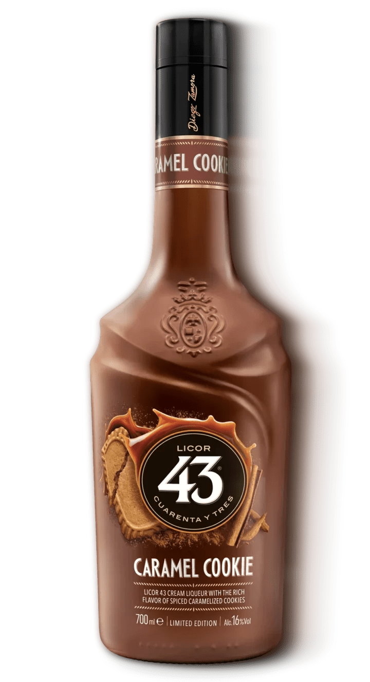 Licor 43 Caramel Cookie Limited Edition Liqueur (750mL) | Keg N Bottle