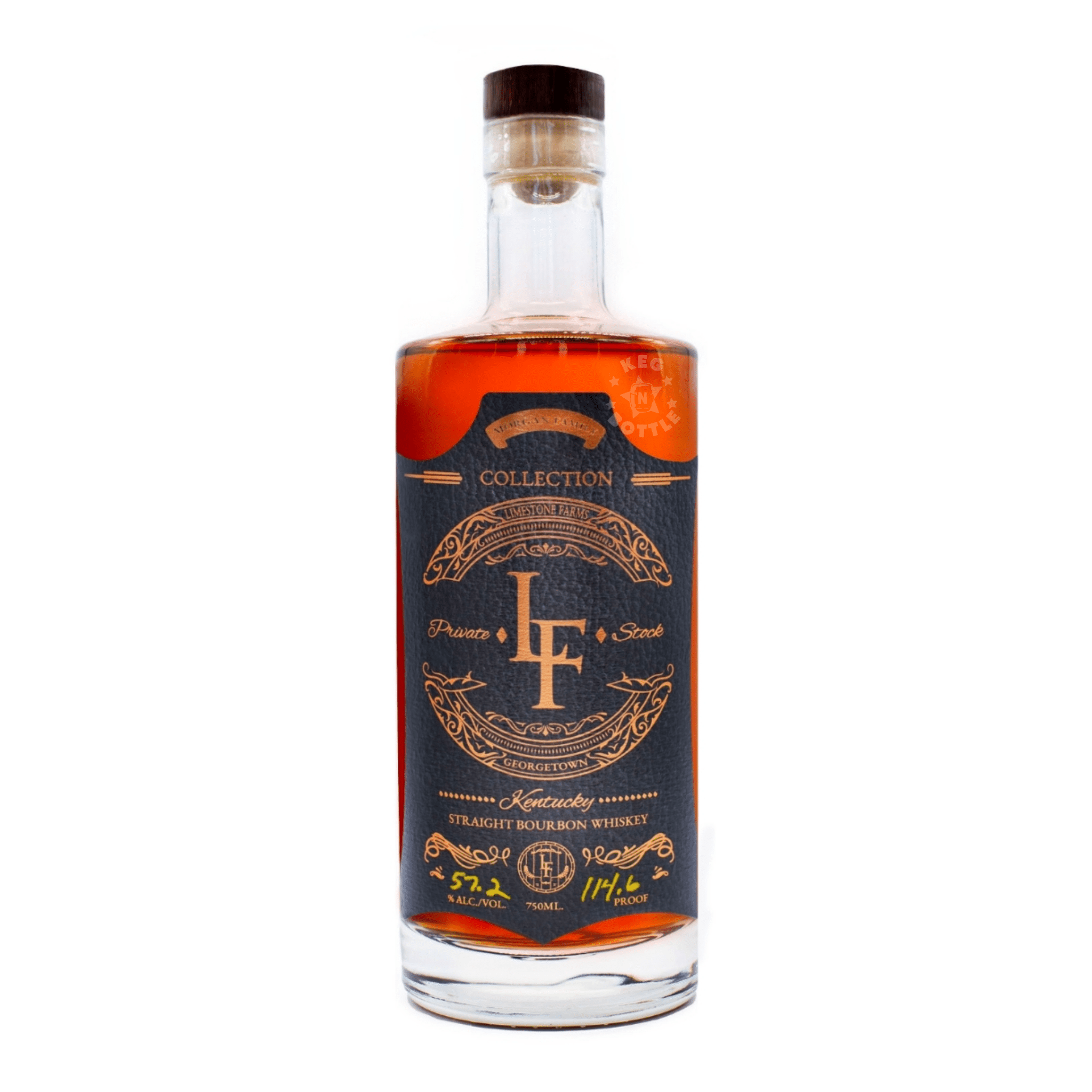 Limestone Farms Morgan Family Private Stock Bourbon (750 ml) - Keg N Bottle