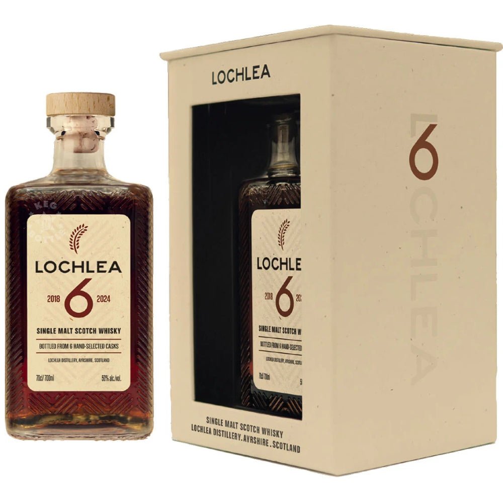 Lochlea 6 Year Single Malt Scotch Whisky (700 ml) | Keg N Bottle