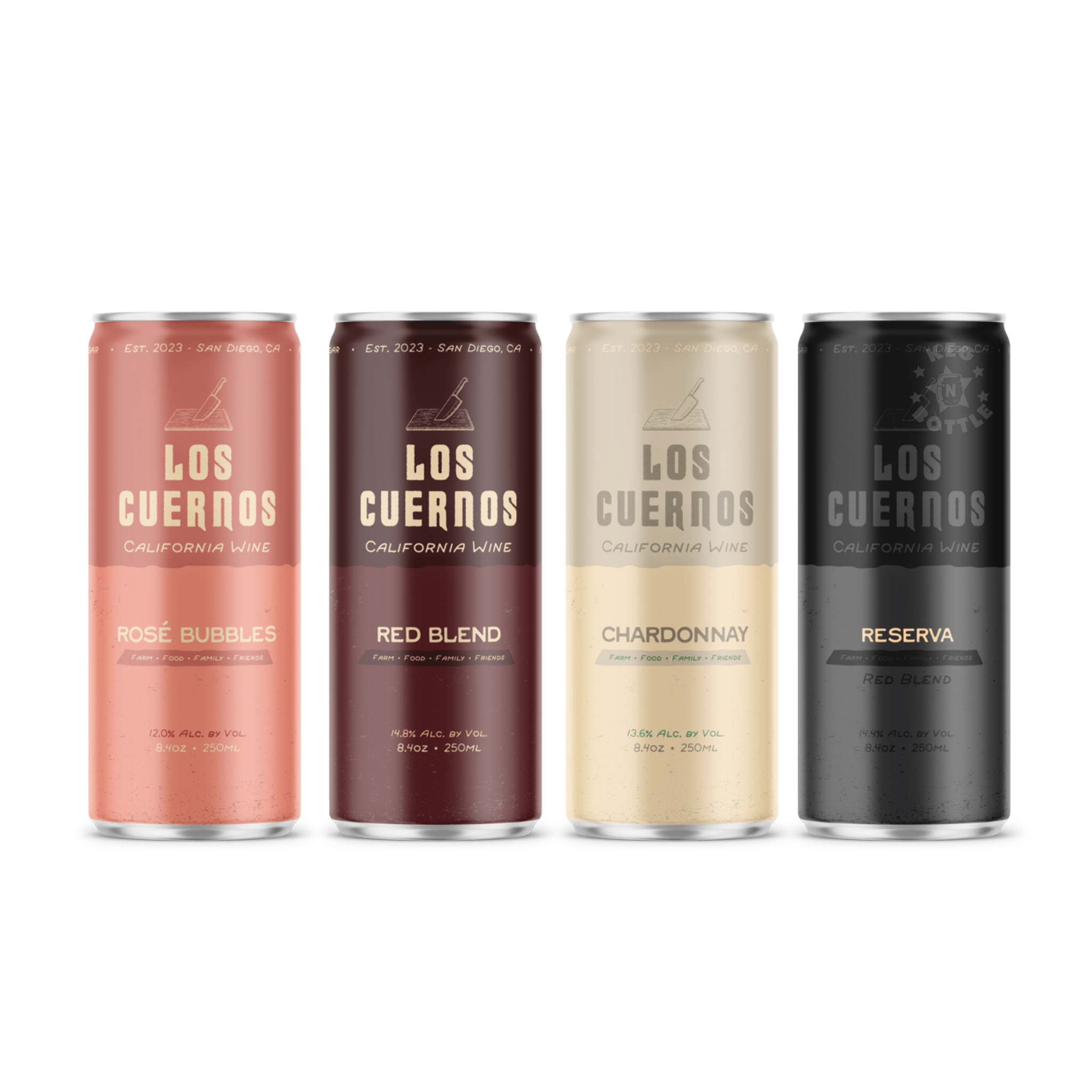 Los Cuernos Wine Variety (4 Pack) - Keg N Bottle