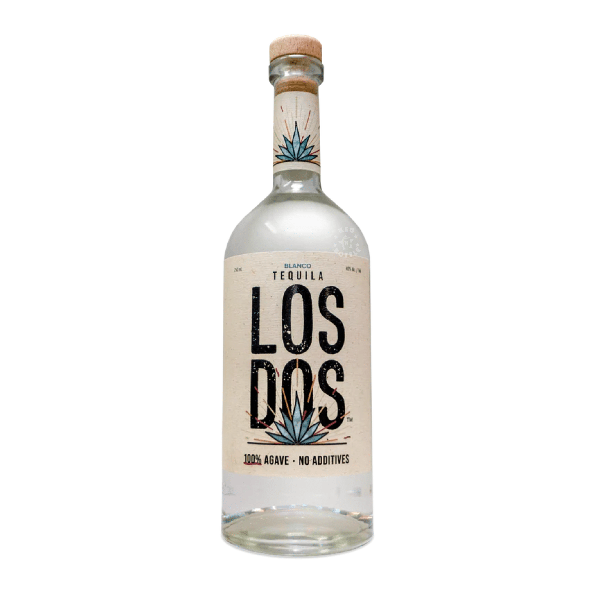 Los Dos Blanco Tequila (750 ml) - Keg N Bottle
