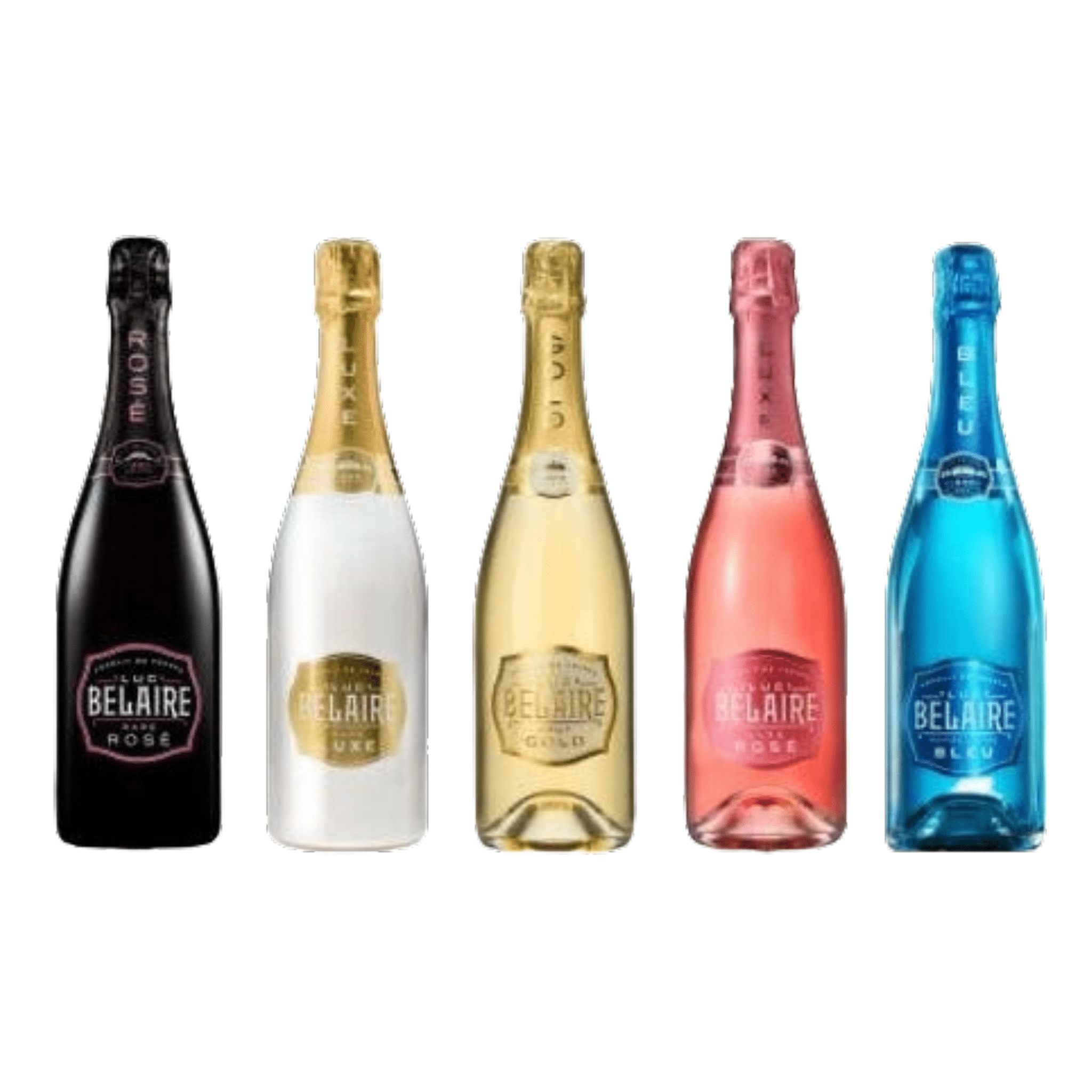 Luc Belaire Combo Pack (5 x 750 ml) | Keg N Bottle