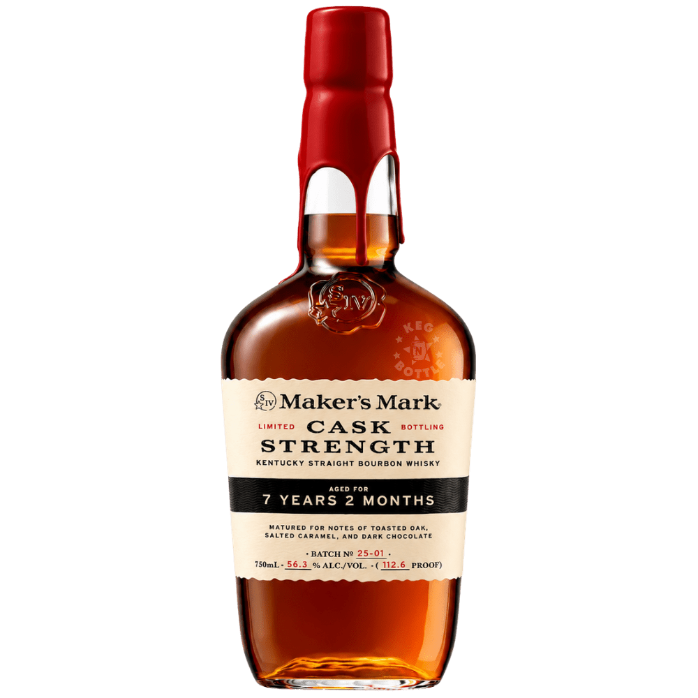 Maker's Mark Cask Strength 750ml　終売品 Maker's Mark Cask Strength 7 Year 5 Month Bourbon Whiskey (750 ml)