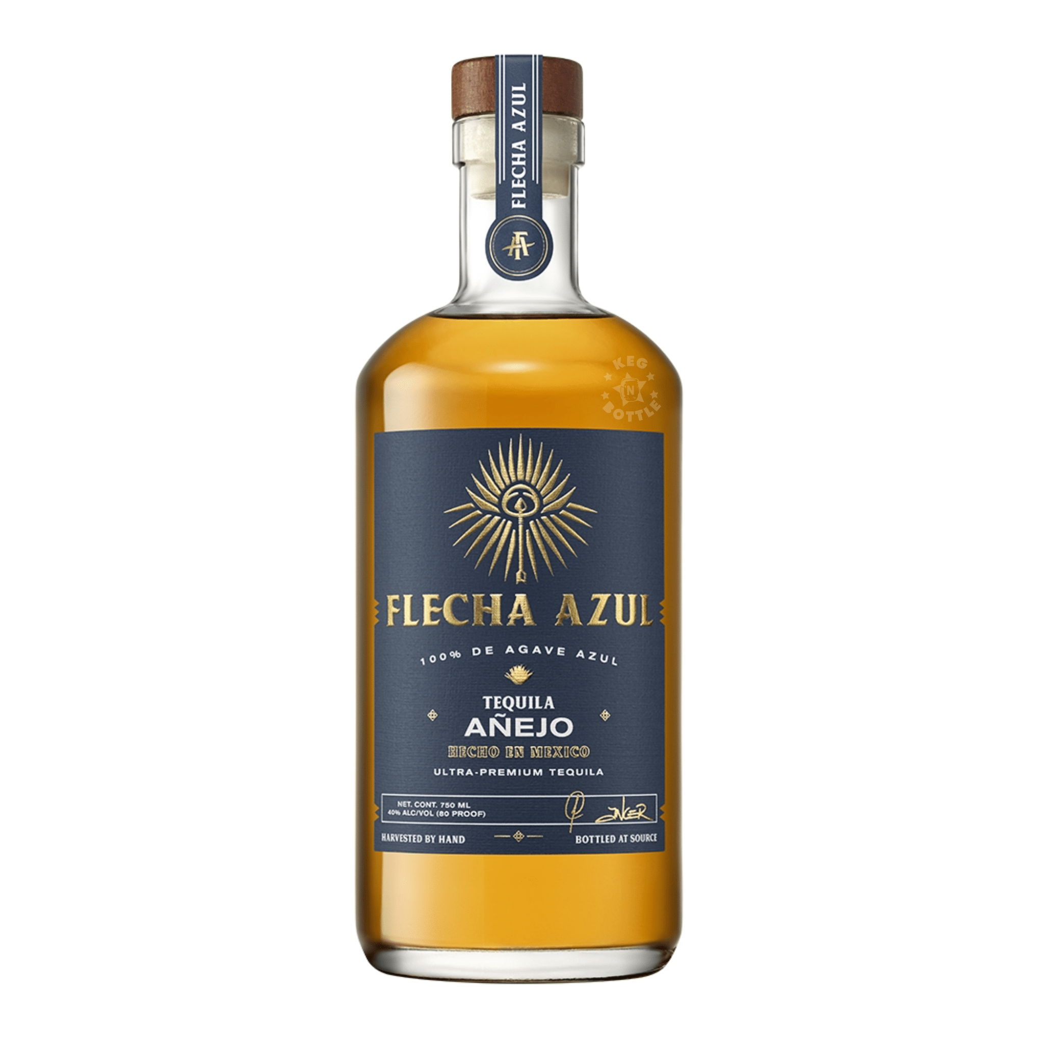 Mark Wahlberg's Flecha Azul Anejo Tequila (750 ml) | Keg N Bottle