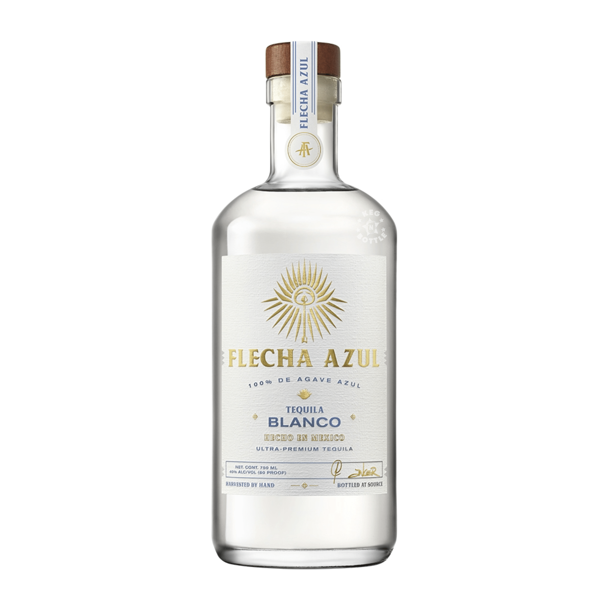 agave brand tequila Mark Wahlberg's Flecha Azul Blanco Tequila (750 ml)