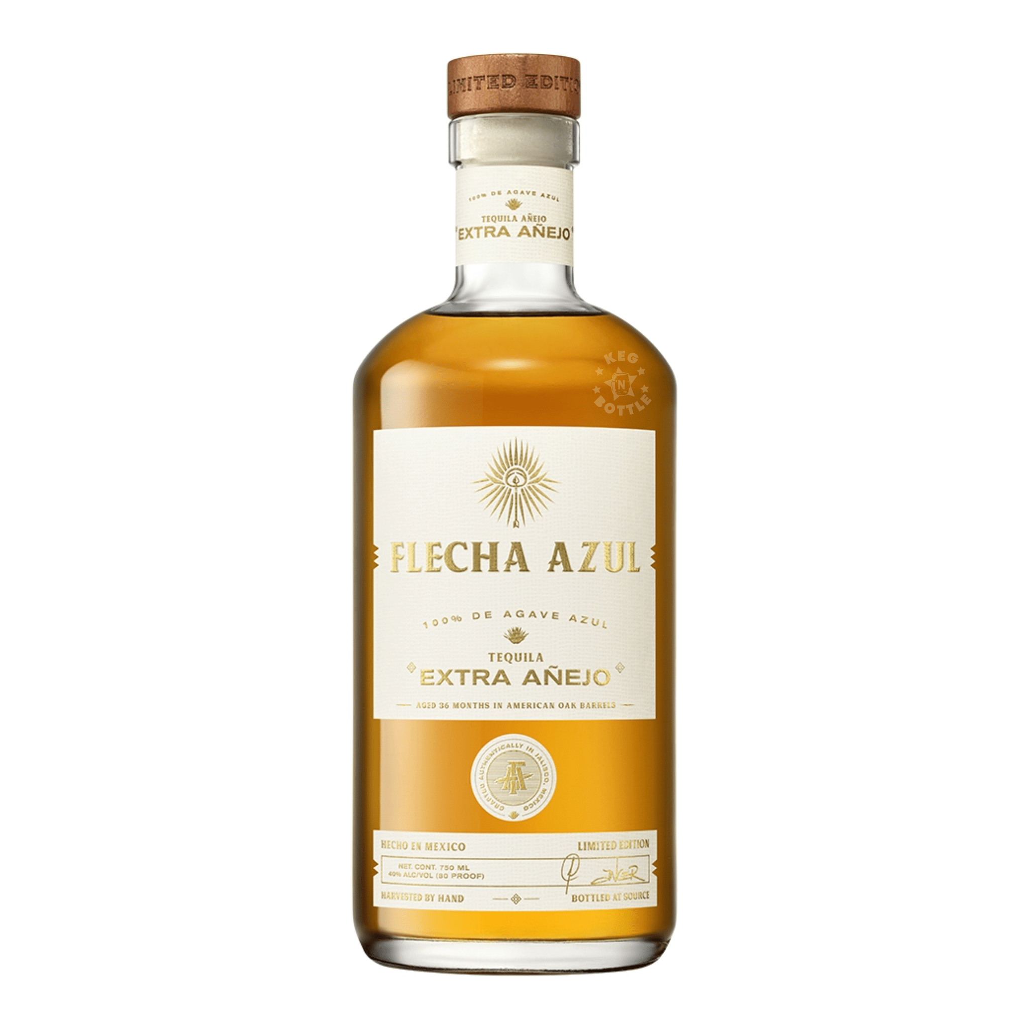 Mark Wahlberg's Flecha Azul Extra Anejo Tequila (750 ml) | Keg N Bottle
