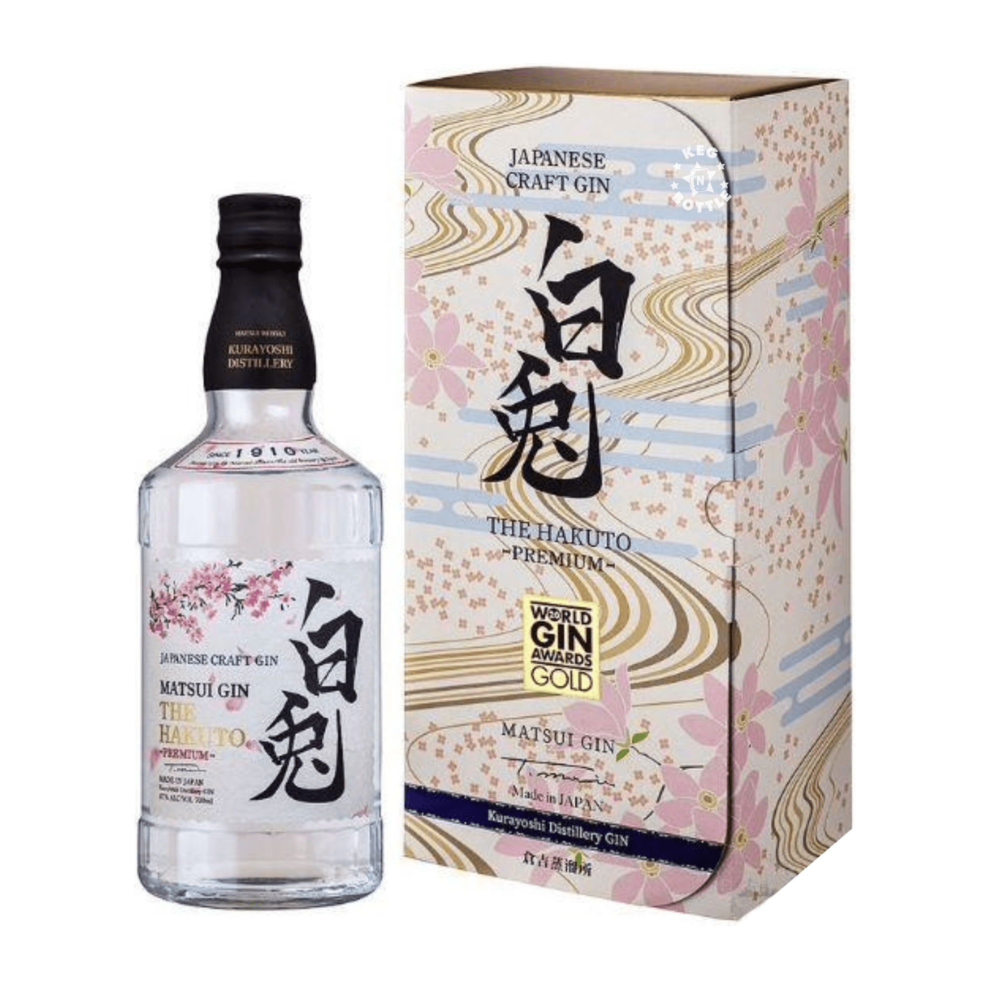 Matsui Gin The Hakutu Premium (700 ml) | Keg N Bottle