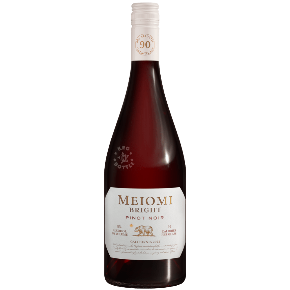 Meiomi Bright Pinot Noir wine bottle California 750ml