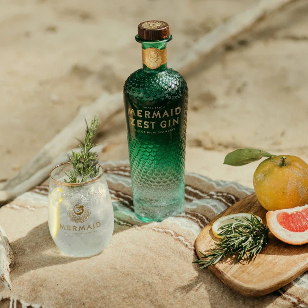 Mermaid Zest Gin (750ml) | Keg N Bottle
