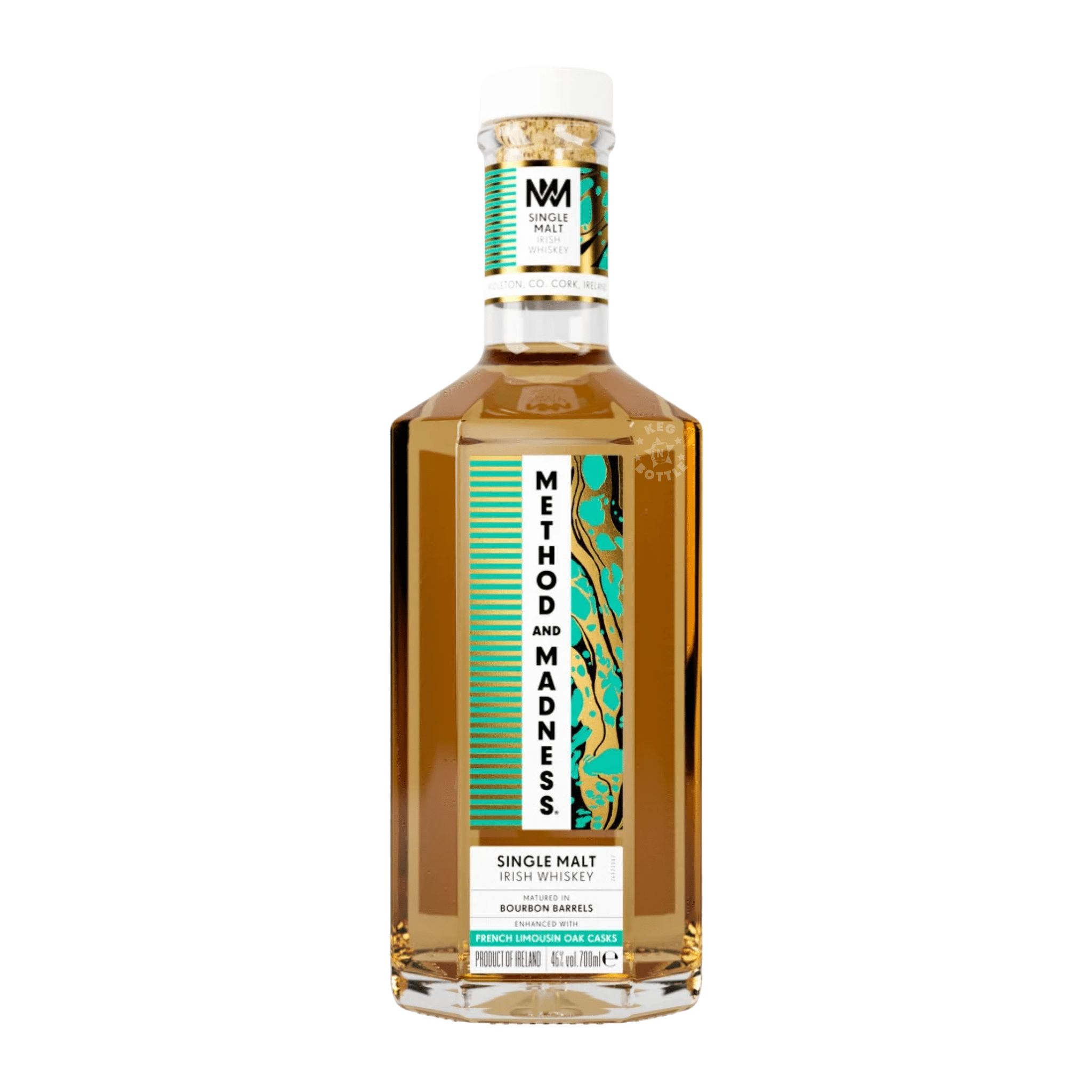 Method and Madness Single Malt Irish Whiskey (700 ml) | Keg N Bottle