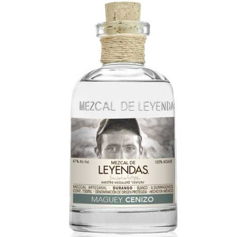 Mezcal de Leyendas Durango Maguey Cenizo artisanal mezcal bottle 750ml