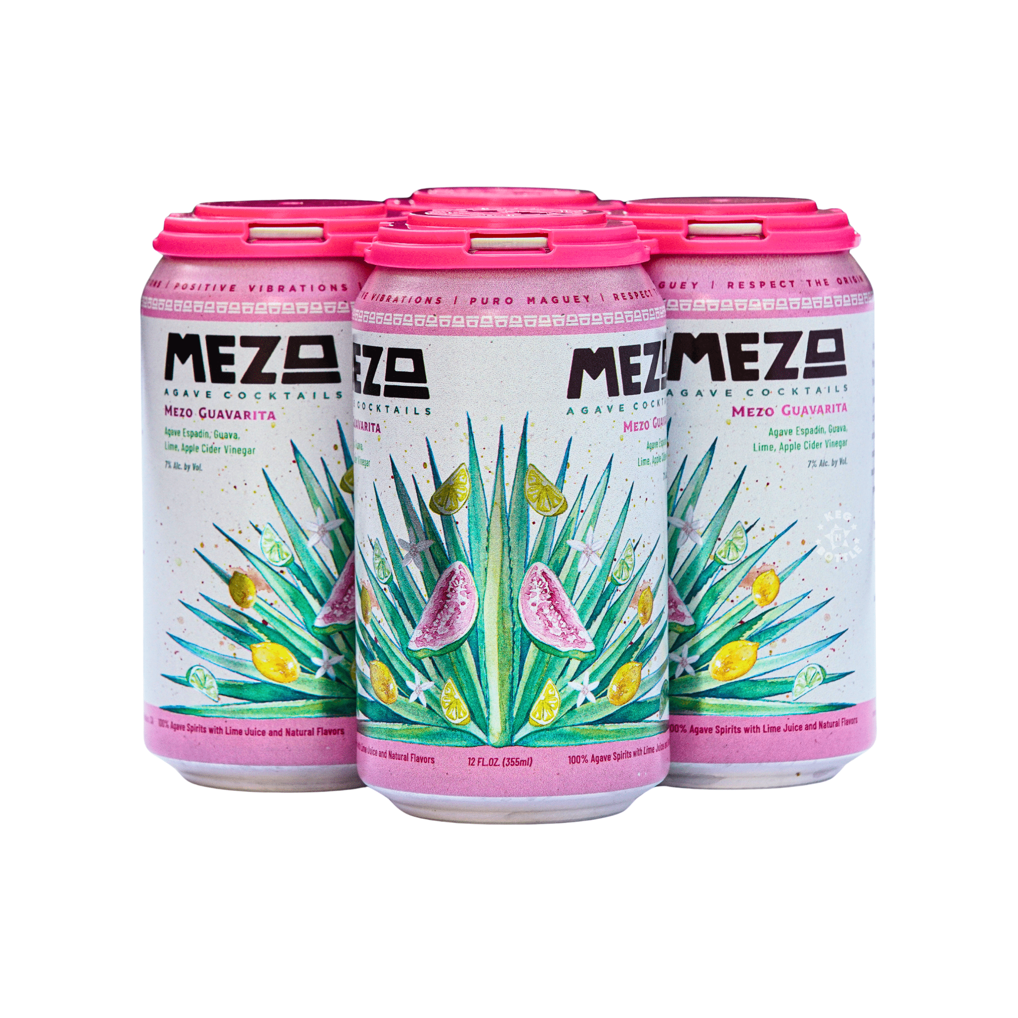 agave mix Mezo Guavarita Mezcal Cocktail (4 Pack)