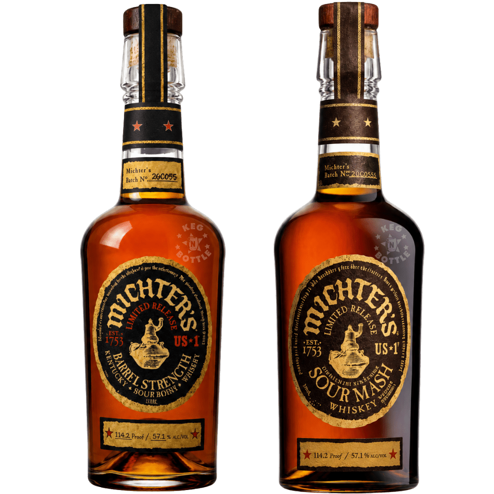 Michters Sour Mash Barrel Strength 2026 Release Combo Pack (2x750mL)