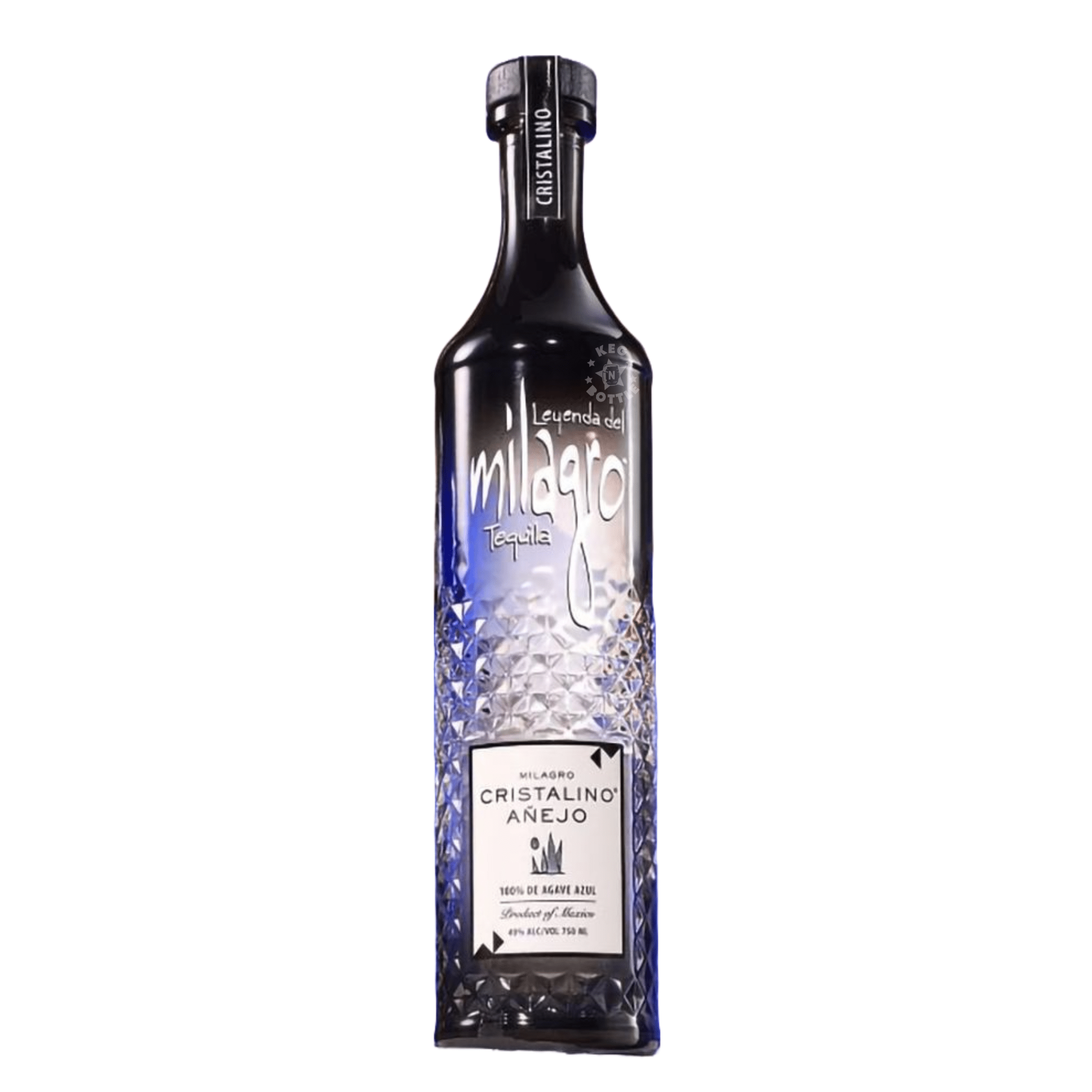 Milagro Cristalino Anejo Tequila (750 ml) | Keg N Bottle