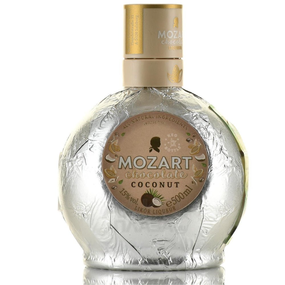 Mozart Chocolate Coconut Cream Liqueur (750 ml) | Keg N Bottle