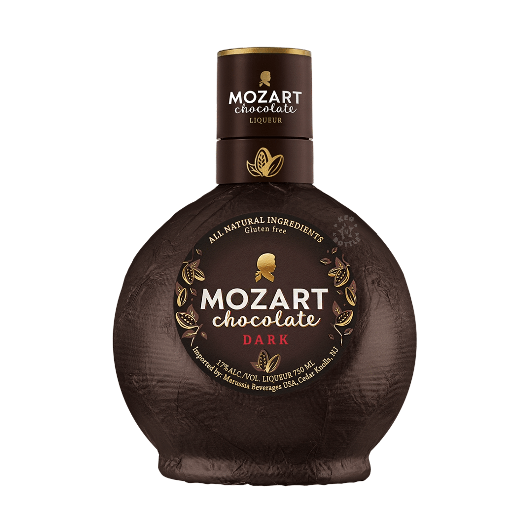 Mozart Dark Chocolate Cream Liqueur (750 ml) | Keg N Bottle