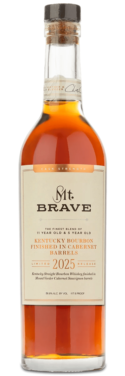 Mt Brave Kentucky Bourbon 2025 Cabernet Cask Finish (750mL) | Keg N Bottle