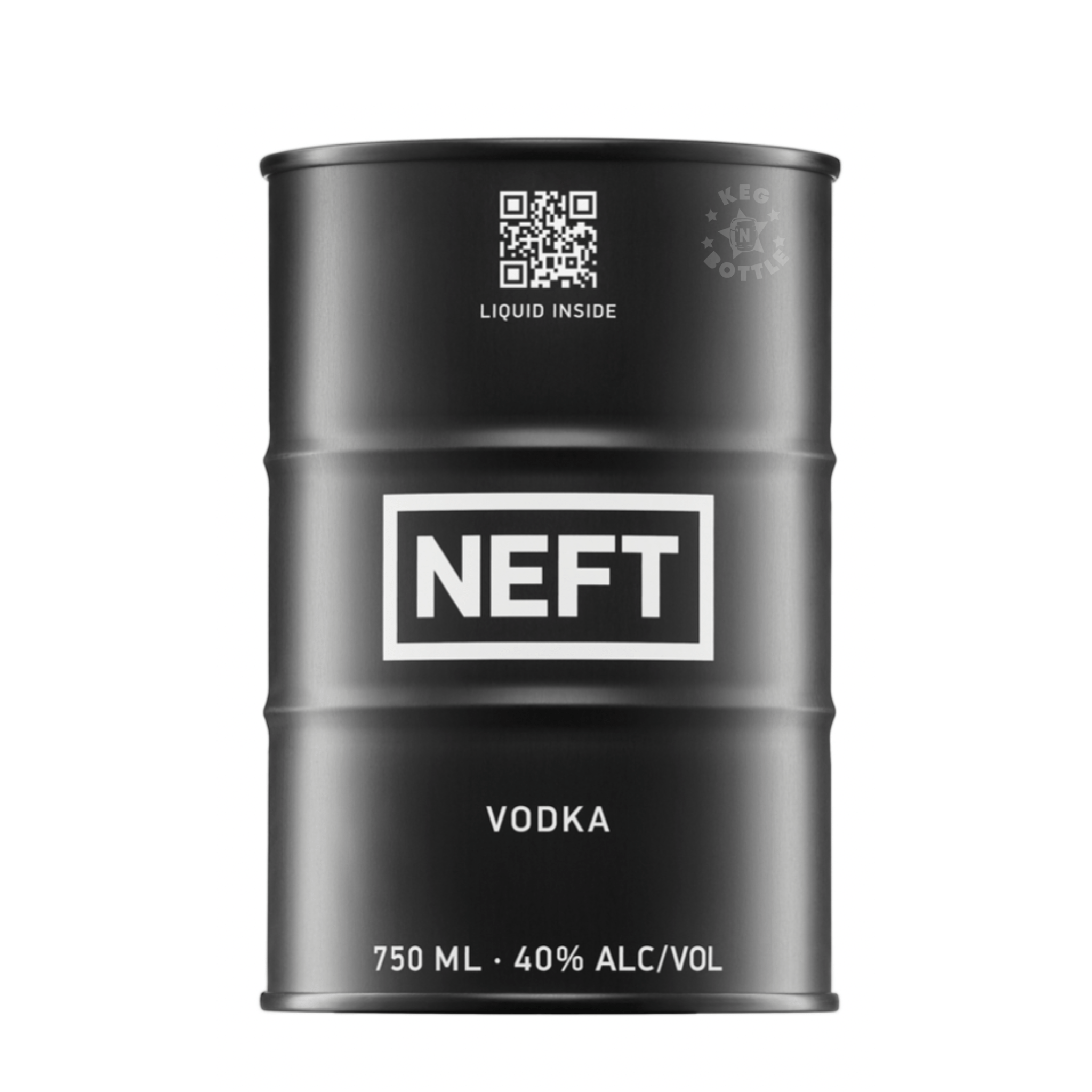 Neft Black Barrel Vodka (750 ml) | Keg N Bottle