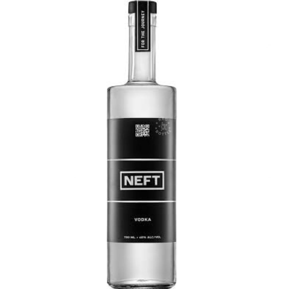 NEFT Vodka 750 ml bottle - premium Austrian vodka crafted from rye and alpine spring water