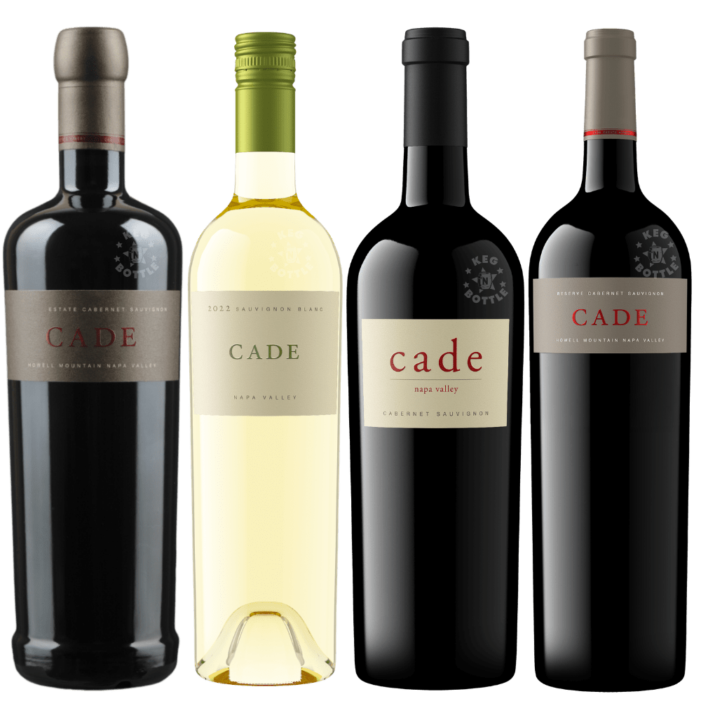Newsom’s Power Cab Pack Cade Cabernet Sauvignon and Sauvignon Blanc wine bundle 4 bottles