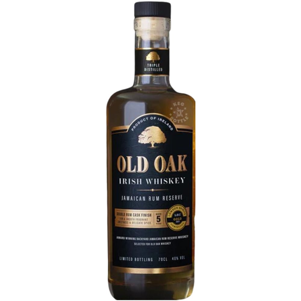 Old Oak Irish Whiskey Jamaican Rum Reserve 5 year 700 ml bottle