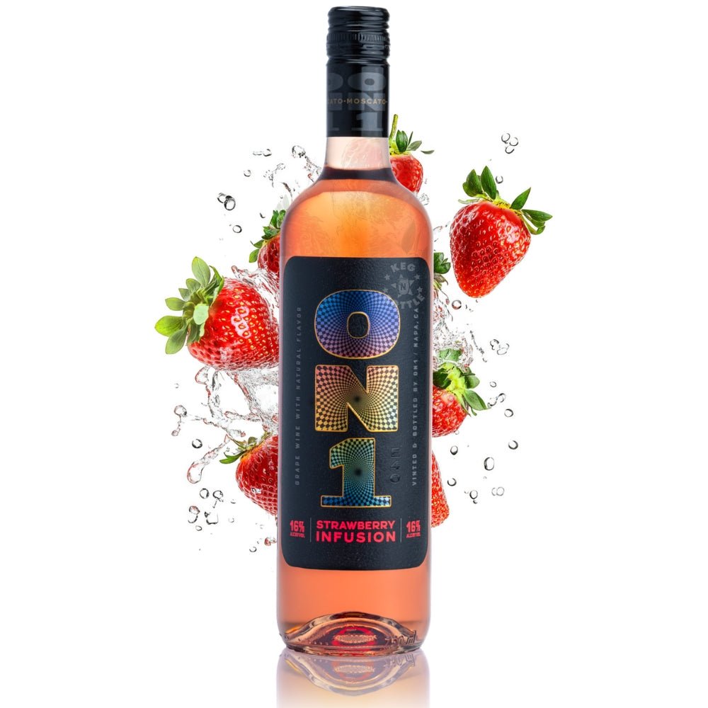 ON1 Strawberry Infusion Wine - Pack of 2 (2 x 750mL) | Keg N Bottle