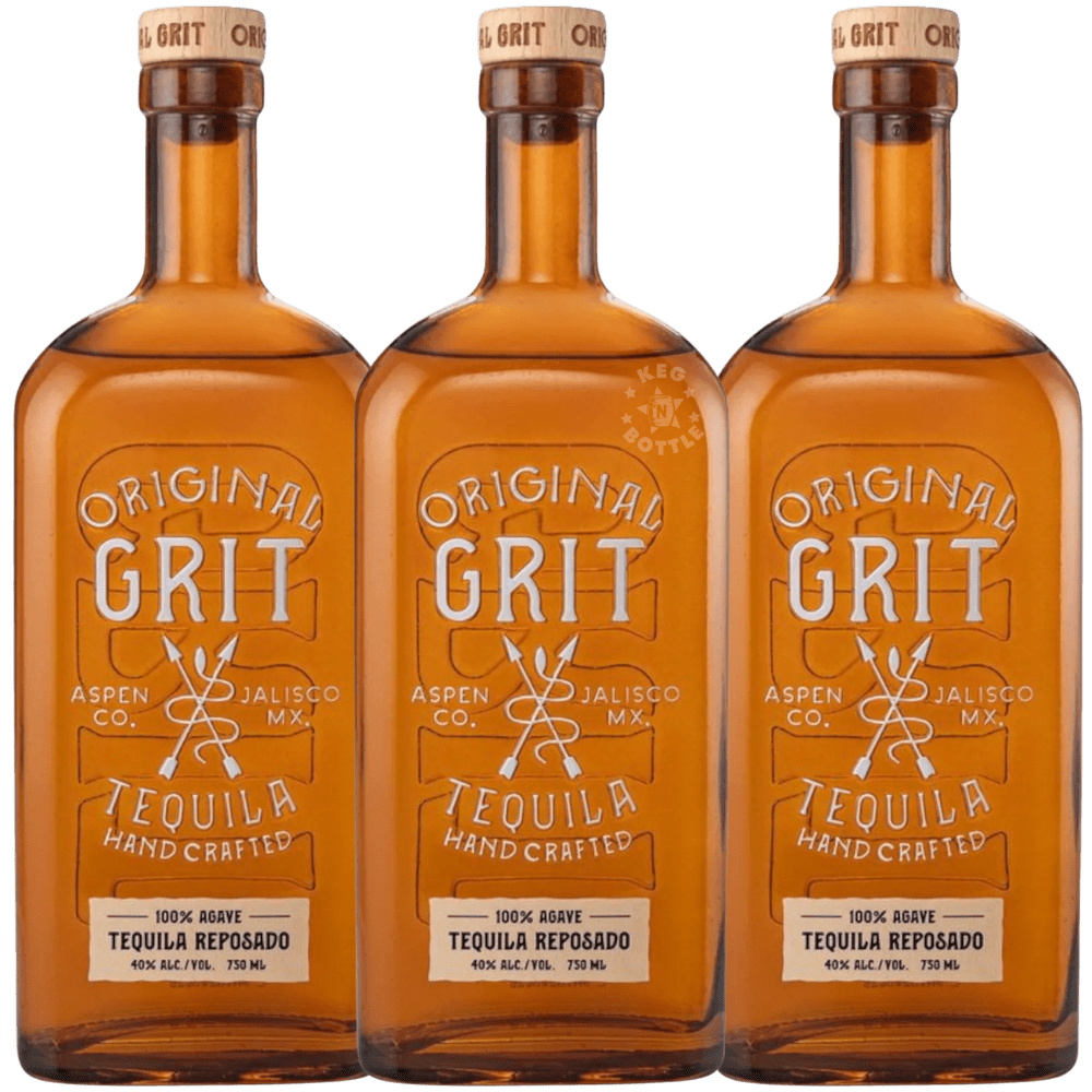 Original Grit Reposado Tequila (750mL) - 3 Pack