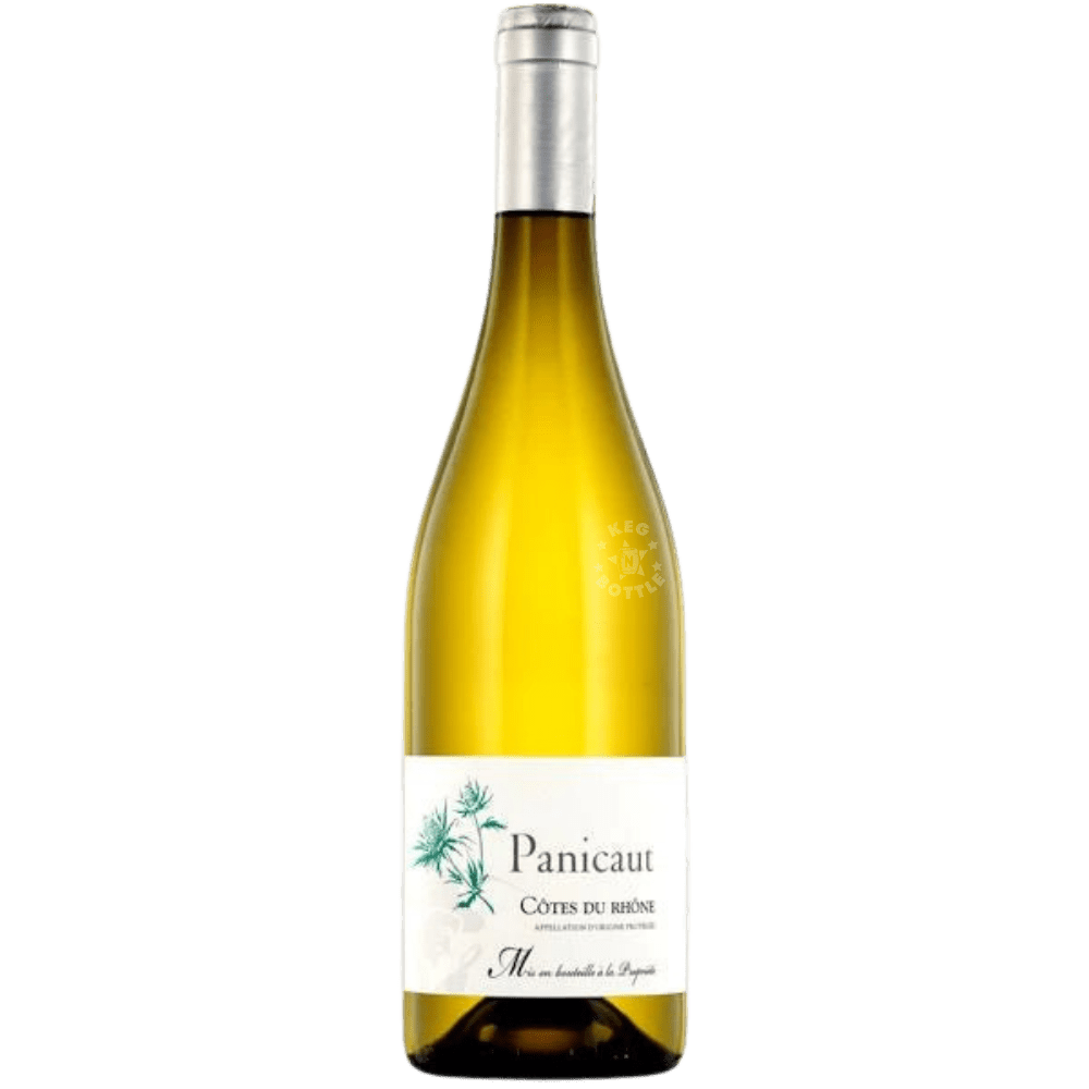 Panicaut Côtes du Rhône Blanc 750mL French white wine bottle from the Rhône Valley.