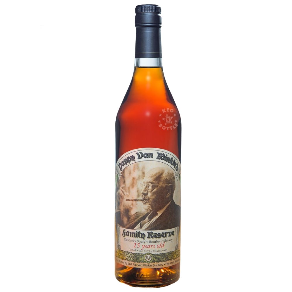 Pappy Van Winkle 15 Year Bourbon Whiskey (750mL) | Keg N Bottle