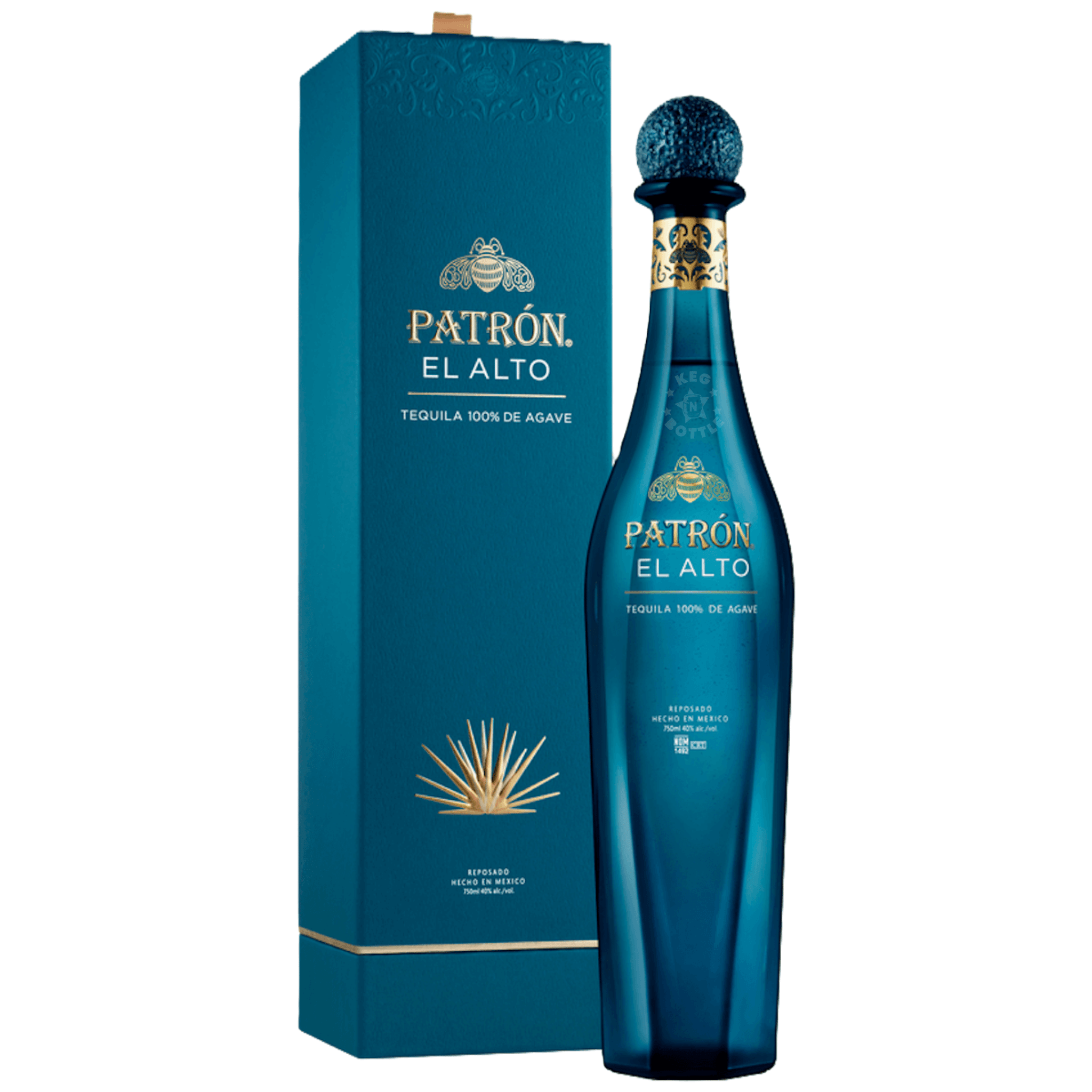 Patron El Alto Reposado Tequila (750 ml) | Keg N Bottle