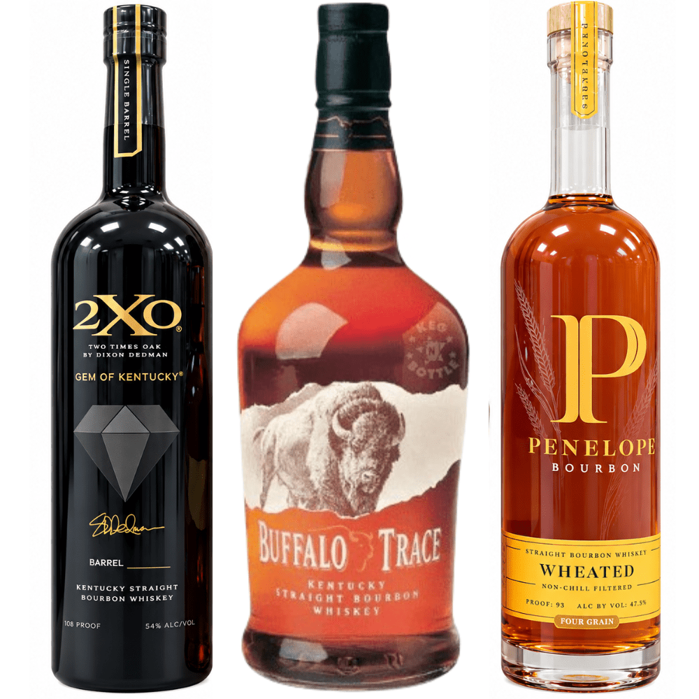 Penelope's Buffalo Gem Bourbon Whiskey Combo Pack (3 x 750mL) | Keg N Bottle