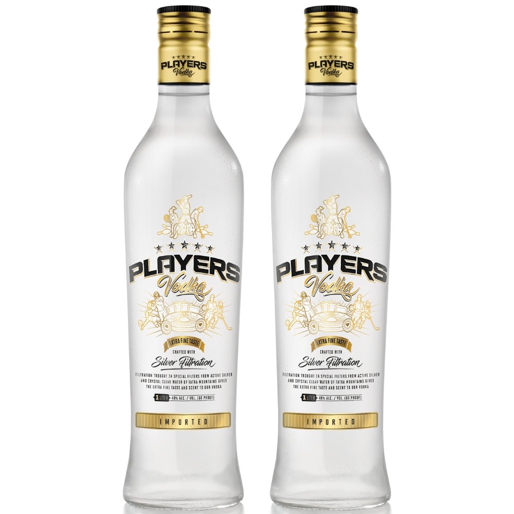 Players Vodka - Pack of 2 (2 x 1L)