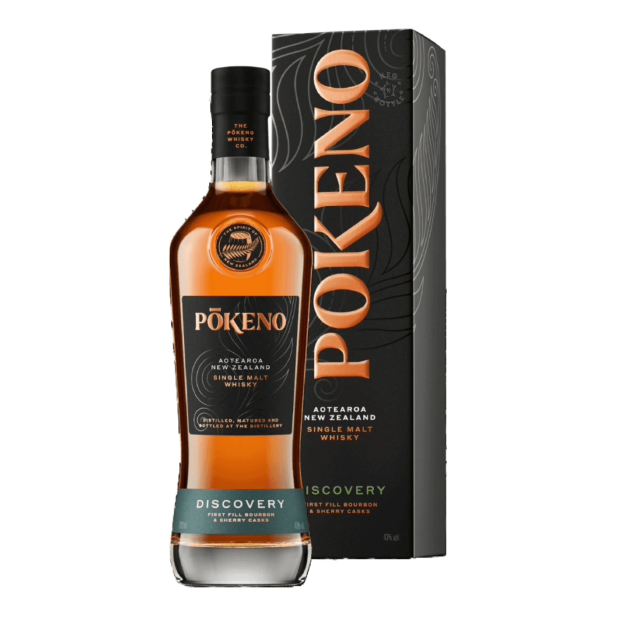Pokeno Discovery Single Malt Whiskey (750 ml) | Keg N Bottle