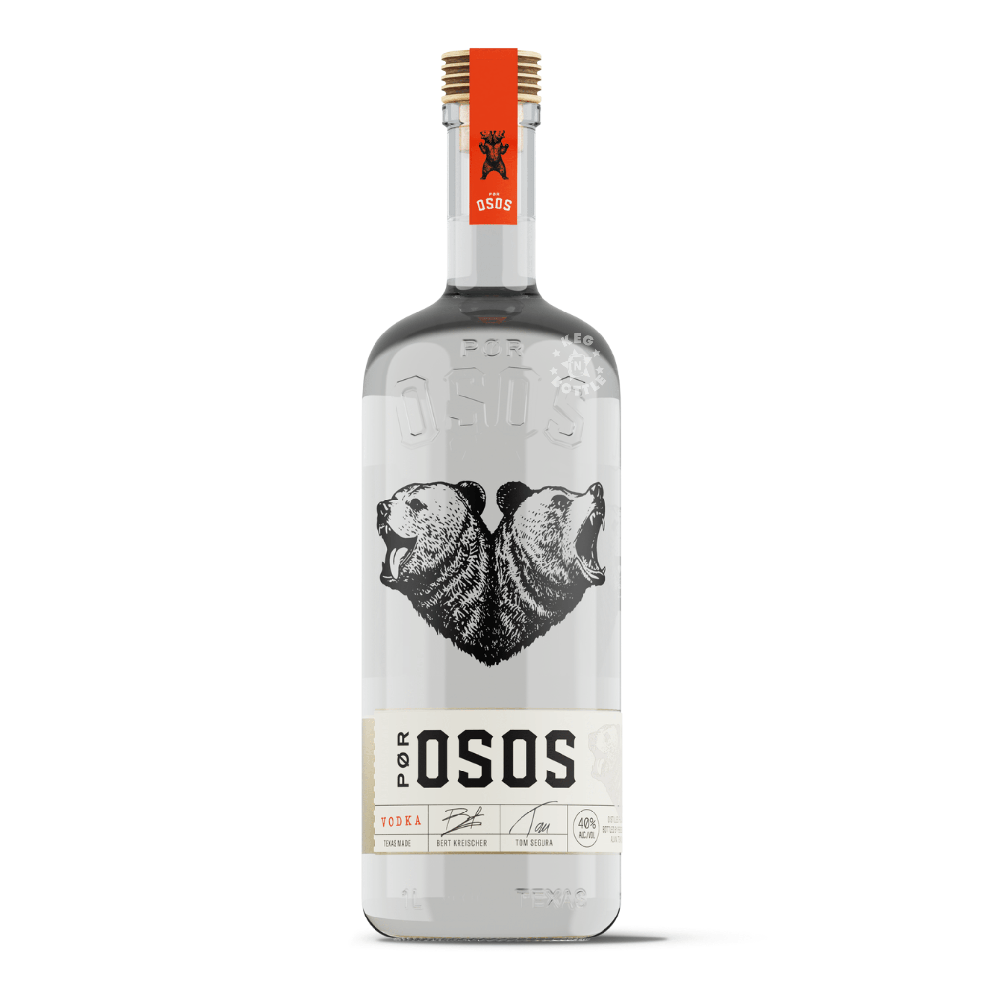 Por Osos Vodka (750 ml) - Keg N Bottle