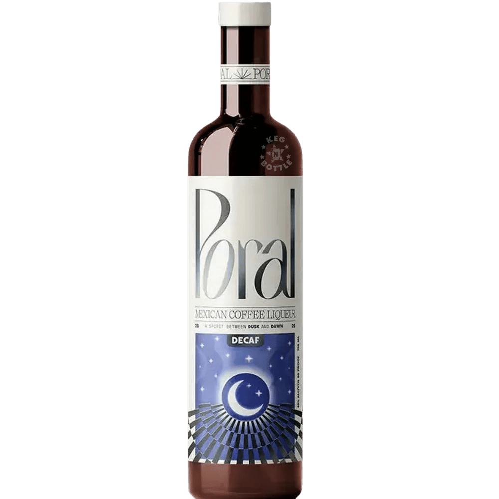 Poral Decaf Mexican Coffee Liqueur 750mL bottle.