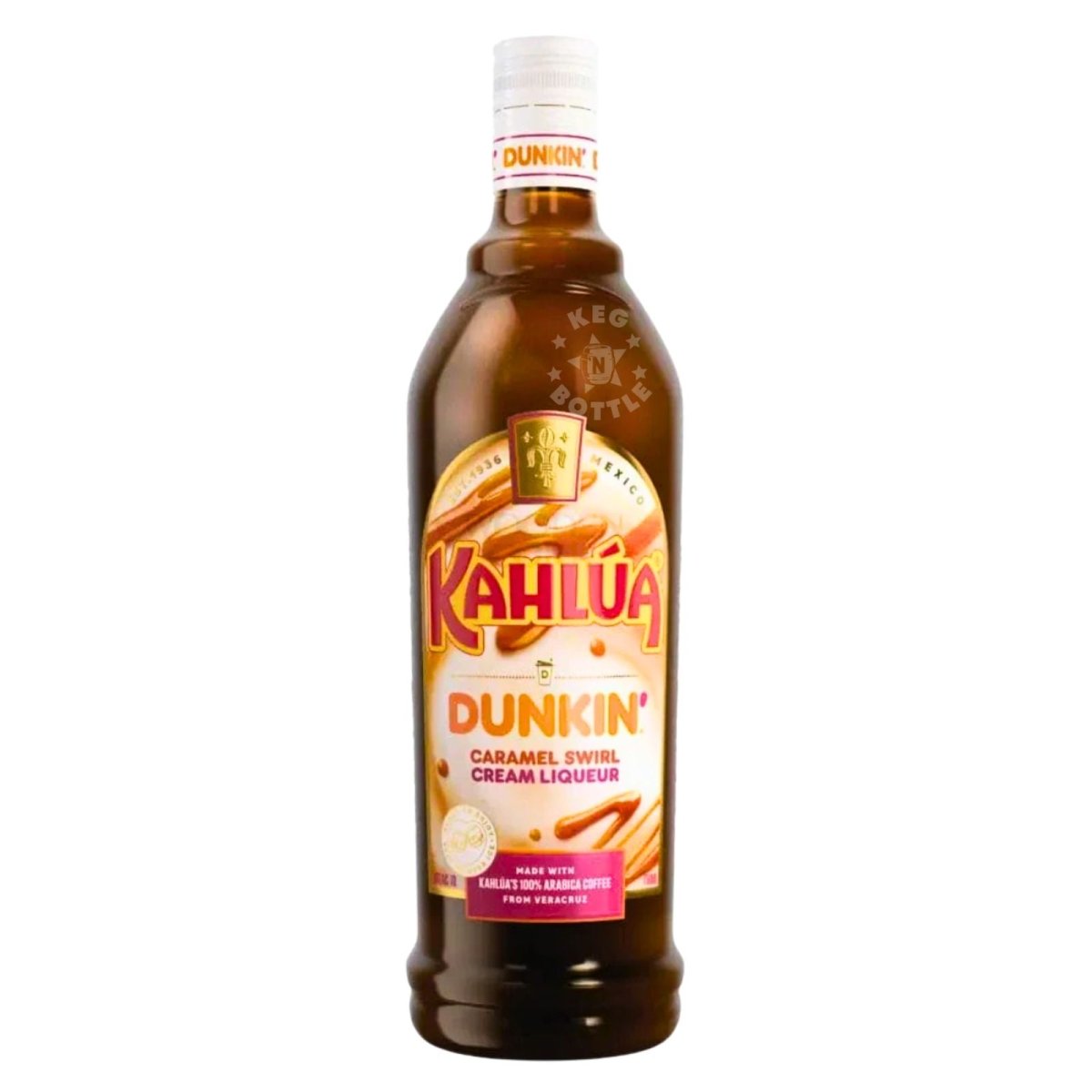 PRE - SALE: Kahlua Dunkin Caramel Swirl Cream Liqueur (750 ml) | Keg N Bottle