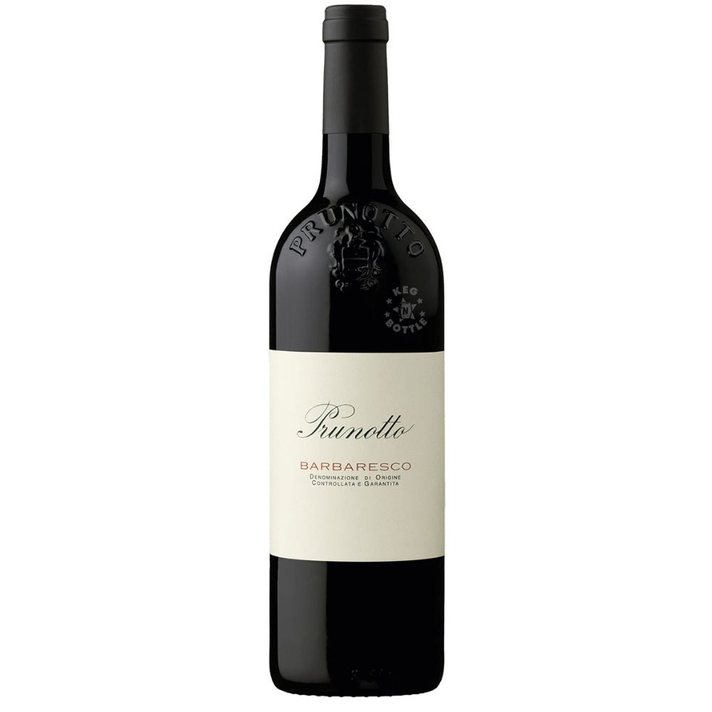 Prunotto Barbaresco DOCG Nebbiolo red wine bottle 750mL